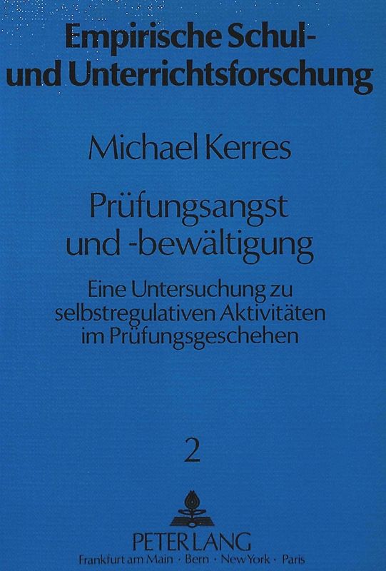 Prüfungsangst und -bewältigung