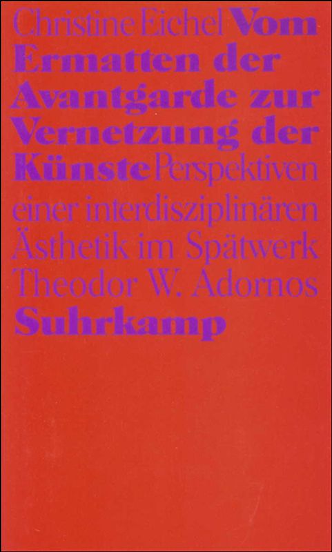 Vom Ermatten der Avantgarde zur Vernetzung der Künste