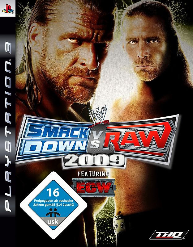 WWE SmackDown vs. Raw 2009 Steelbook PlayStation 2