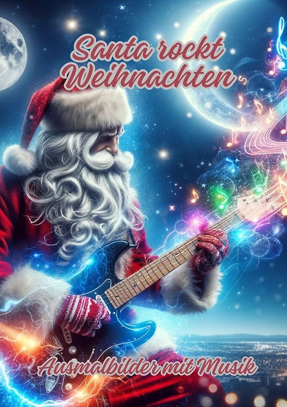 Santa rockt Weihnachten