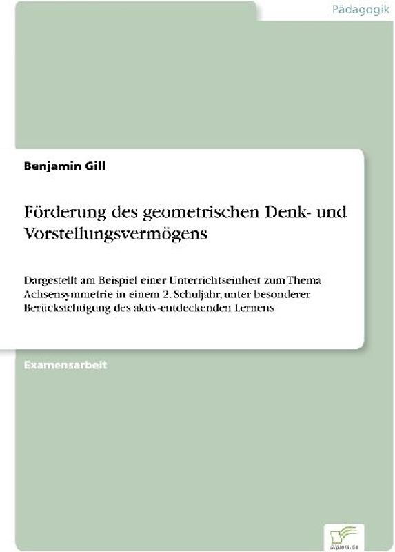 Förderung des geometrischen Denk- und Vorstellungsvermögens