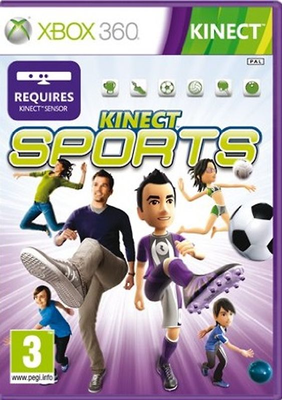 Kinect Sports [Kinect erforderlich, Bundle Copy, Internationale Version] Xbox 360