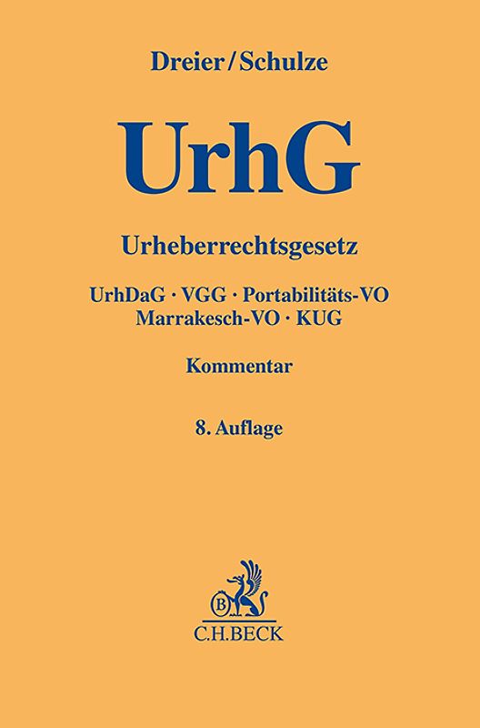 Urheberrechtsgesetz. UrhG