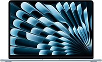 Apple MacBook Air 13.6 (Liquid True Tone Retina Display) M4 (10-Core CPU, 8-Core GPU) 16 GB RAM 256 GB SSD [Early 2025, englisches Tastaturlayout, QWERTY] himmelblau - refurbished