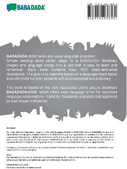 Simplified Chinese (in chinese script) - kreol morisien, visual dictionary, BW