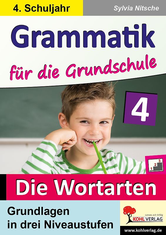 Grammatik für die Grundschule - Wortarten / Klasse 4