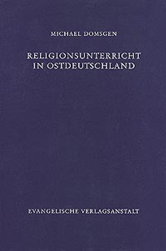 Religionsunterricht in Ostdeutschland