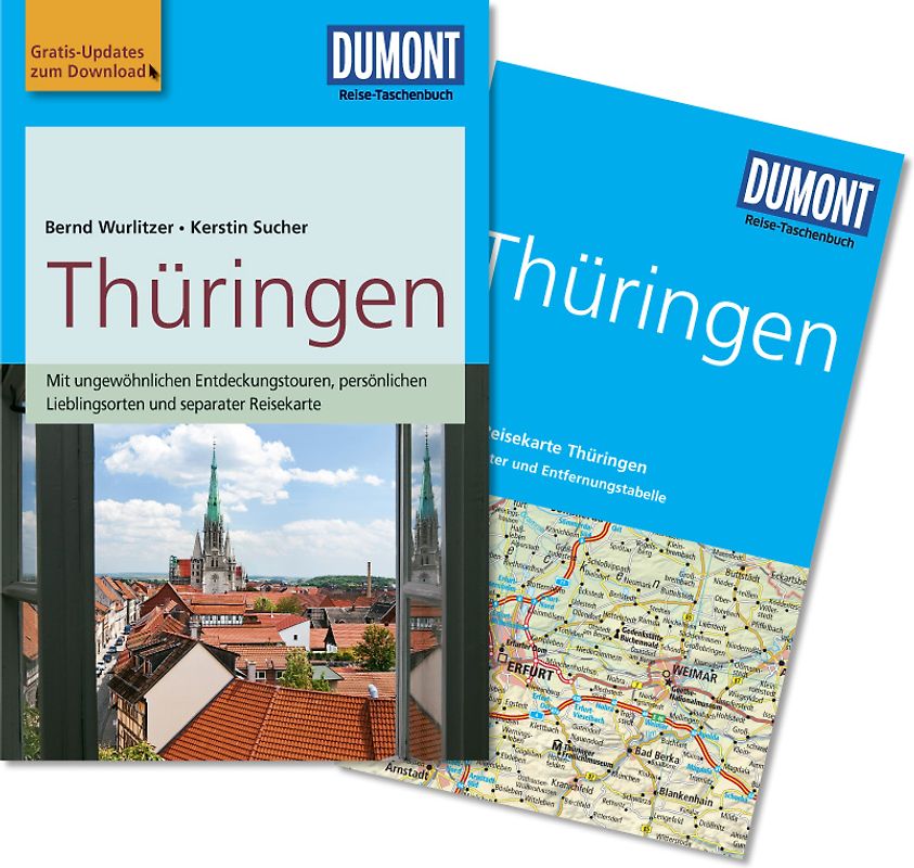 DuMont Reise-Taschenbuch Reiseführer Thüringen