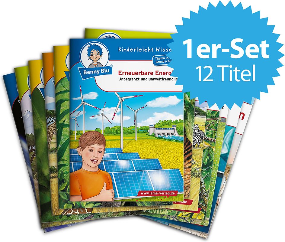 Benny Blu - 1er Set Klima und Energie 12 Titel