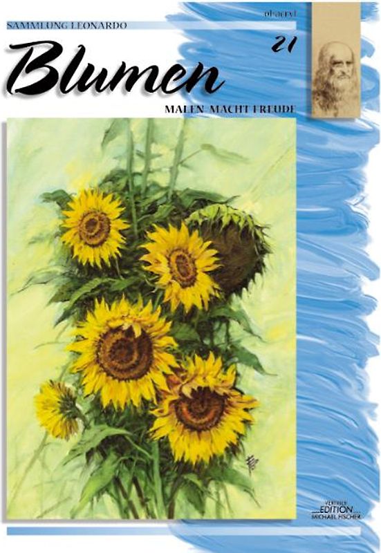 Blumen (Öl + Acryl)