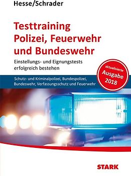 STARK Hesse/Schrader: Testtraining Polizei, Feuerwehr und Bundeswehr