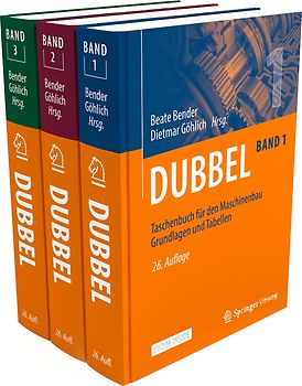 Dubbel Taschenbuch für den Maschinenbau SET 1-3
