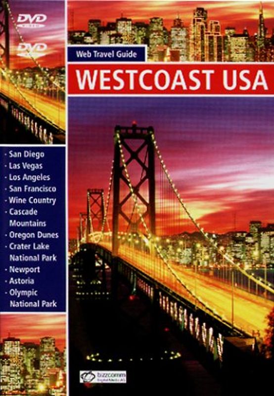 West Coast USA - DVD Travel Guide DVD