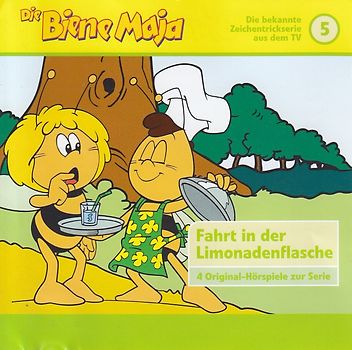 Die Biene Maja: Folge 5 - Fahrt in der Limonadenflasche [Audio CD]
