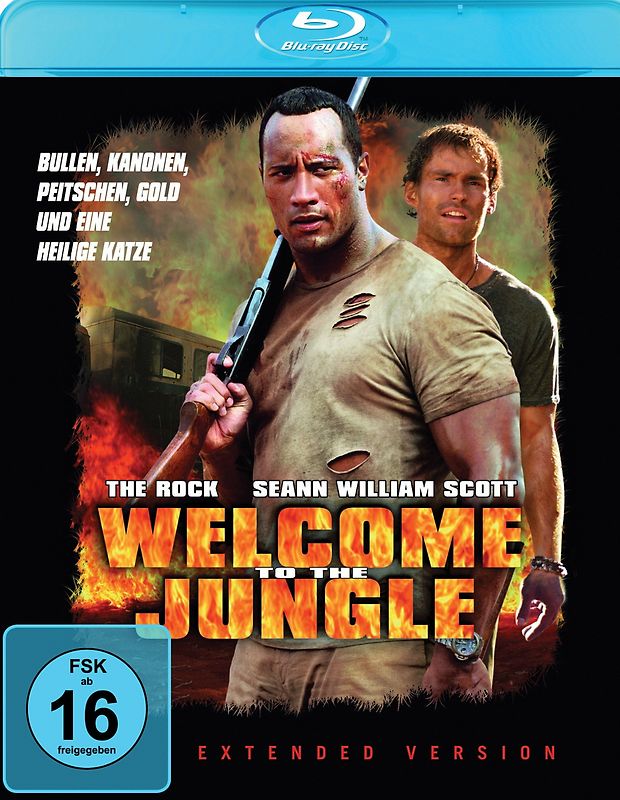 Welcome to the Jungle Blu-ray Disc