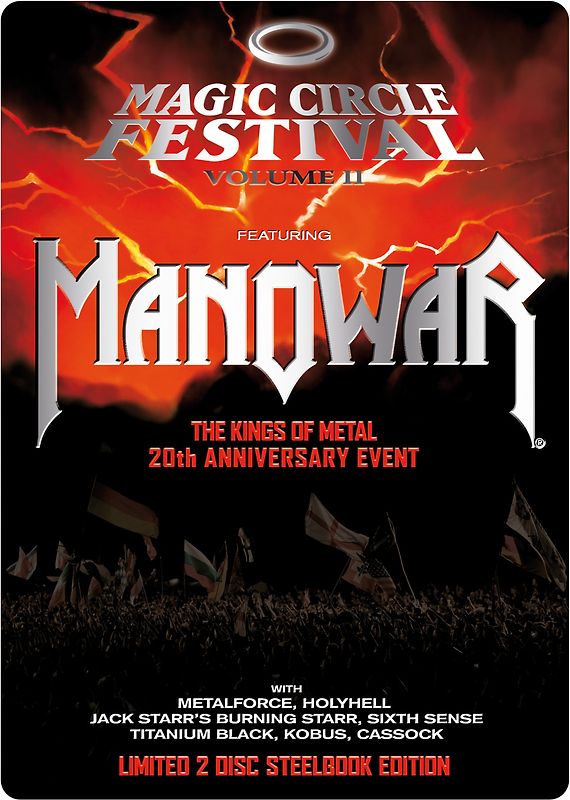 MANOWAR - Magical Circle Festival Volume 2 Limited Steelbook Edition