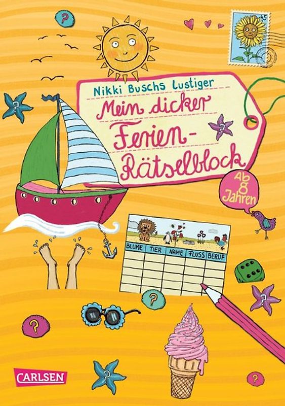 Rätselspaß Grundschule: Mein dicker Ferien-Rätselblock