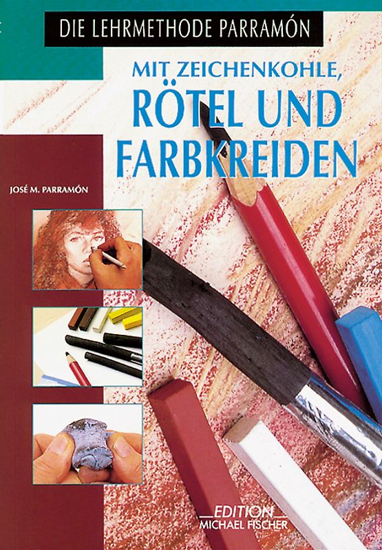 Mit Zeichenkohle und Rötelstift