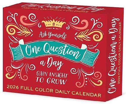 One Question a Day 2026 5.4 X 6.2 Box Calendar