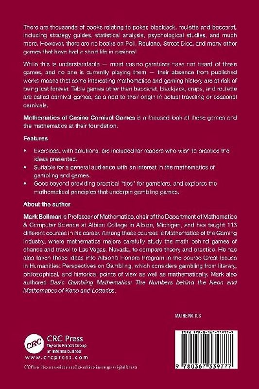 Mathematics of Casino Carnival Games
