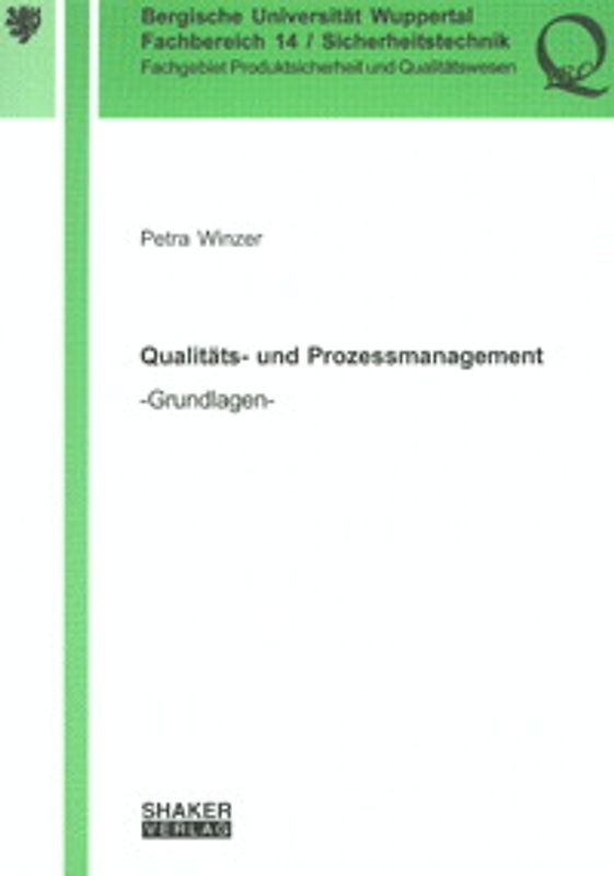 Qualitäts- und Prozessmanagement