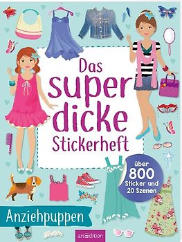 Das superdicke Stickerheft - Anziehpuppen