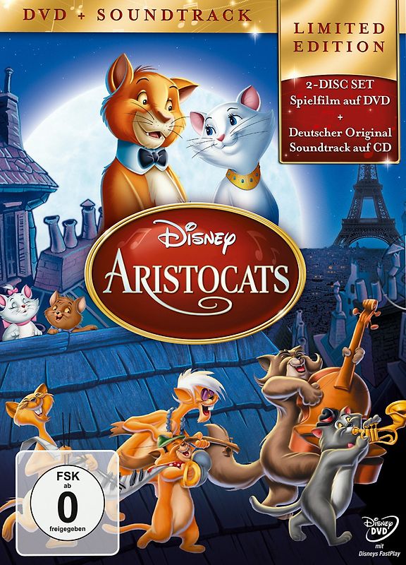 Aristocats (+ Audio-CD) [Limited Edition] DVD