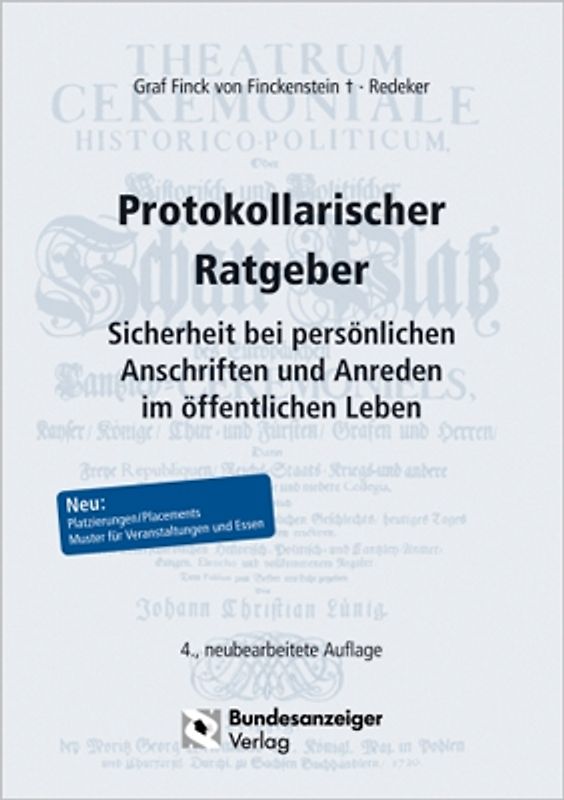 Protokollarischer Ratgeber