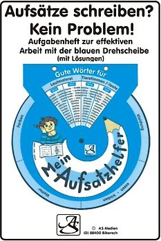 Aufsatzpaket blau (Drehscheibe + Arbeitsheft)