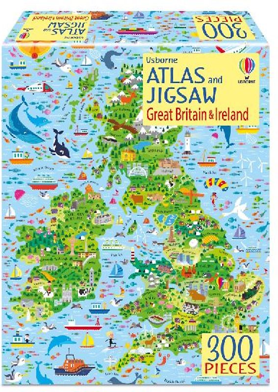 Atlas & Jigsaw Great Britain & Ireland