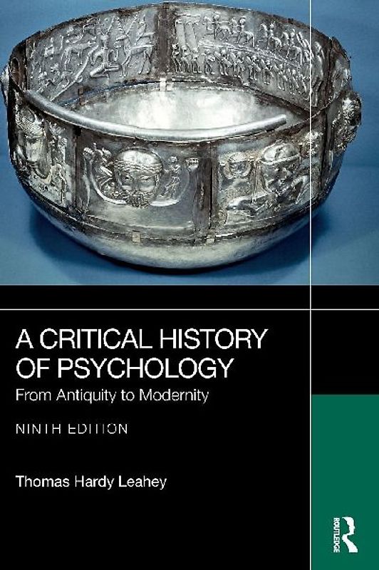 A Critical History of Psychology