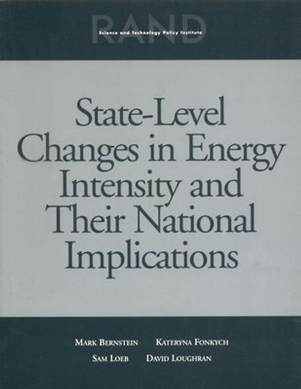 State Level Changes Energy Intensity & National Implications