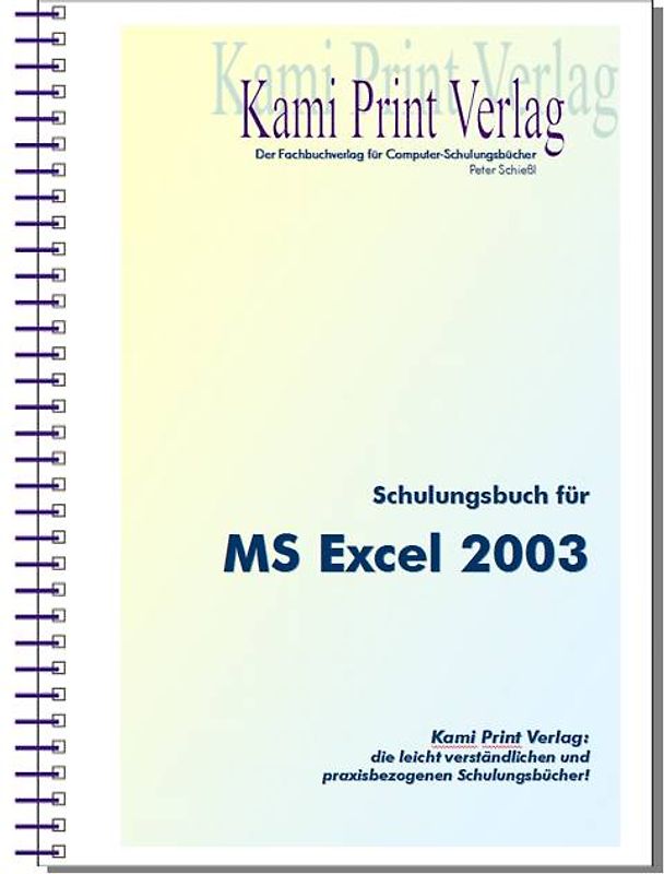 Microsoft Excel 2003 - Schulungsbuch mit Übungen