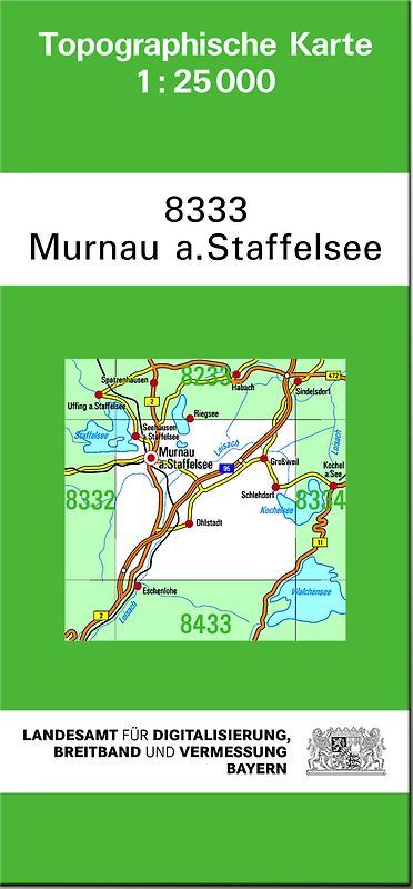 TK25 8333 Murnau a.Staffelsee