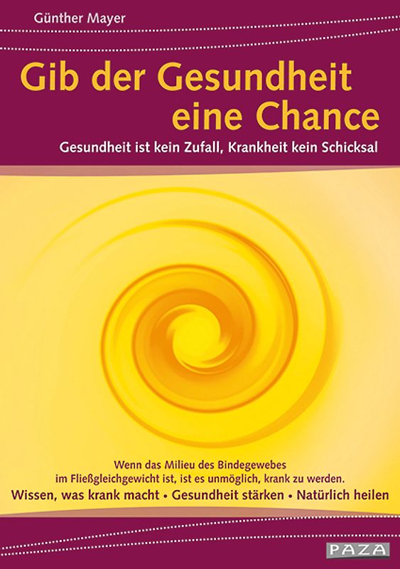 Gib der Gesundheit eine Chance