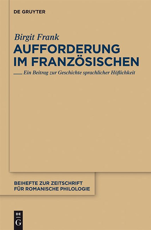 Aufforderung im Französischen