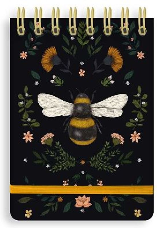 Jade Mosinski: Bee (Spiral Bound Pocket Notebook)