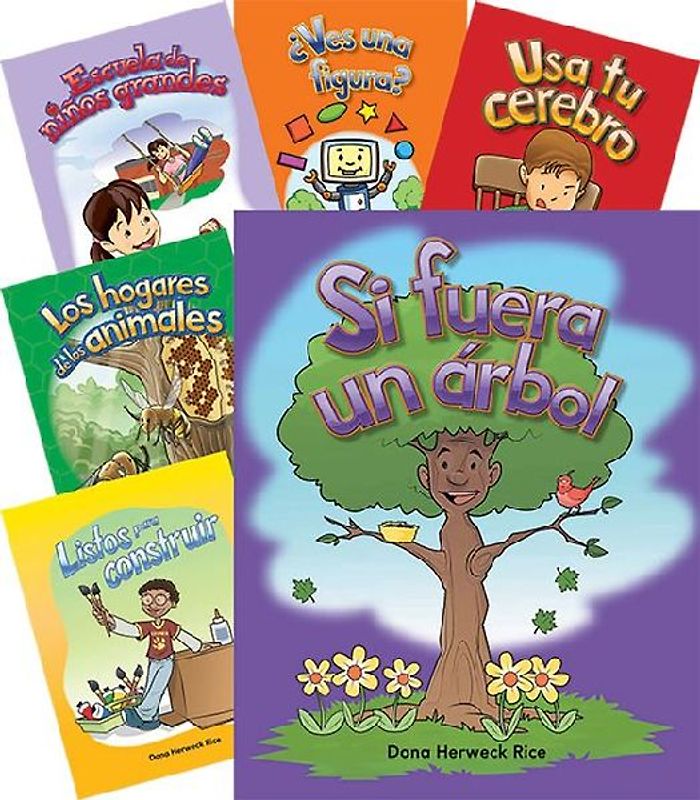 Early Childhood Concepts Spanish Set: Grades Prek-2