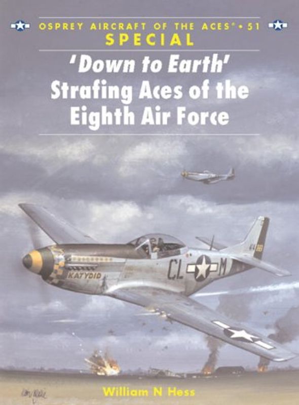 'Down to Earth' Strafing Aces of the Eighth Air Force (Aircraft of the Aces) - William Hess