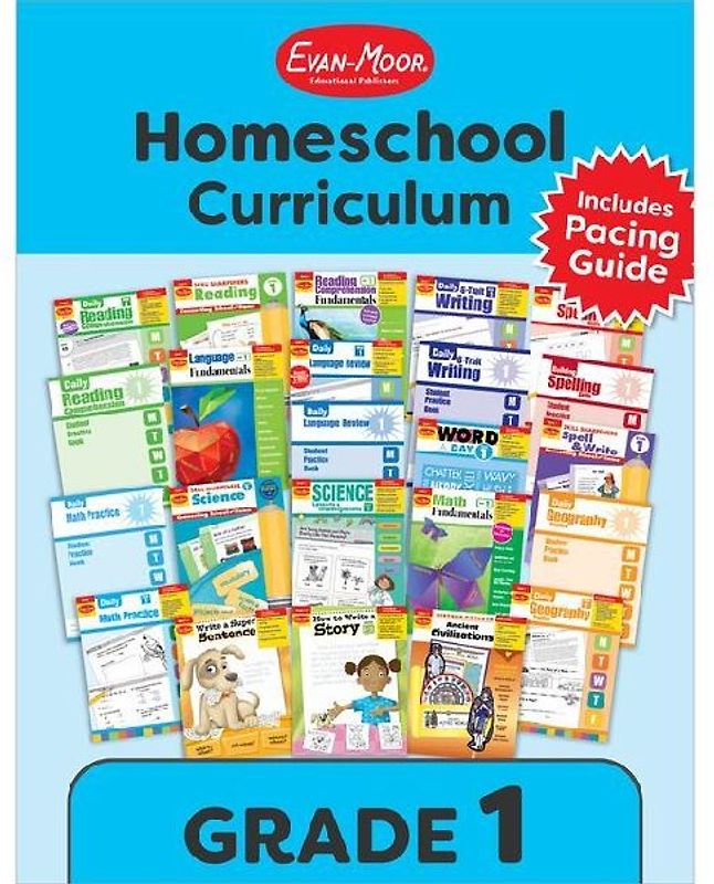 Homeschool Curriculum, Grade 1