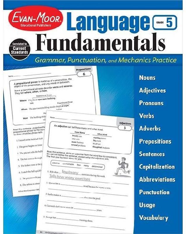 Language Fundamentals, Grade 5