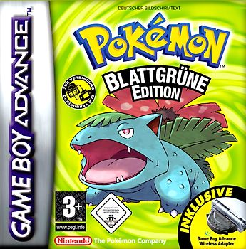 Pokémon - Blattgrüne Edition [inkl. GBA Wireless Adapter] Bundleversion
