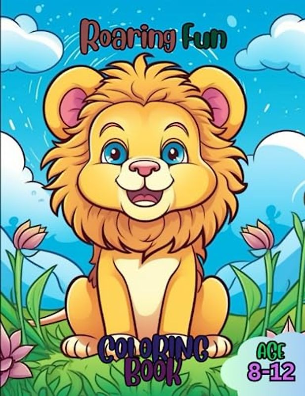 Roaring Fun: Colorful Savannah Animals Await!: Get Ready for a Wild Adventure: Exploring the Savanna's Animal Kingdom through Colors! Age 8-12