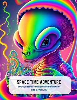 Space Time Adventure: 50 Psychedelic Designs for Relaxation and Creativity