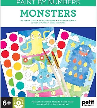 Paint by Numbers: Monsters