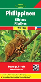 freytag & berndt Straßenkarte Philippinen 1:900.000