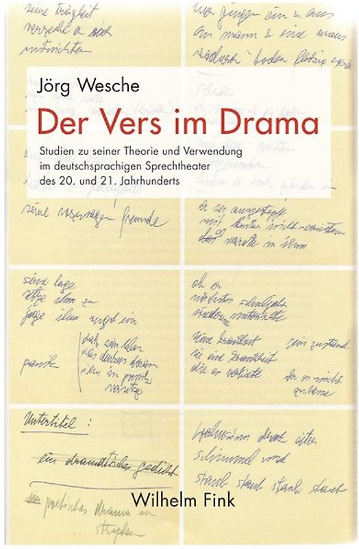 Der Vers im Drama