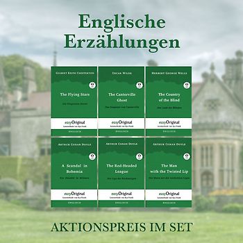 Englische Erzählungen (Bücher + 6 Audio-CDs) - Lesemethode von Ilya Frank