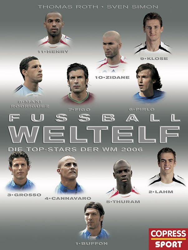 Fussball-Welt-Elf. Die Top-Stars der WM 2006