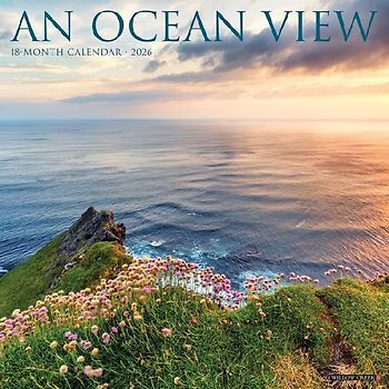 Ocean View 2026 12 X 12 Wall Calendar